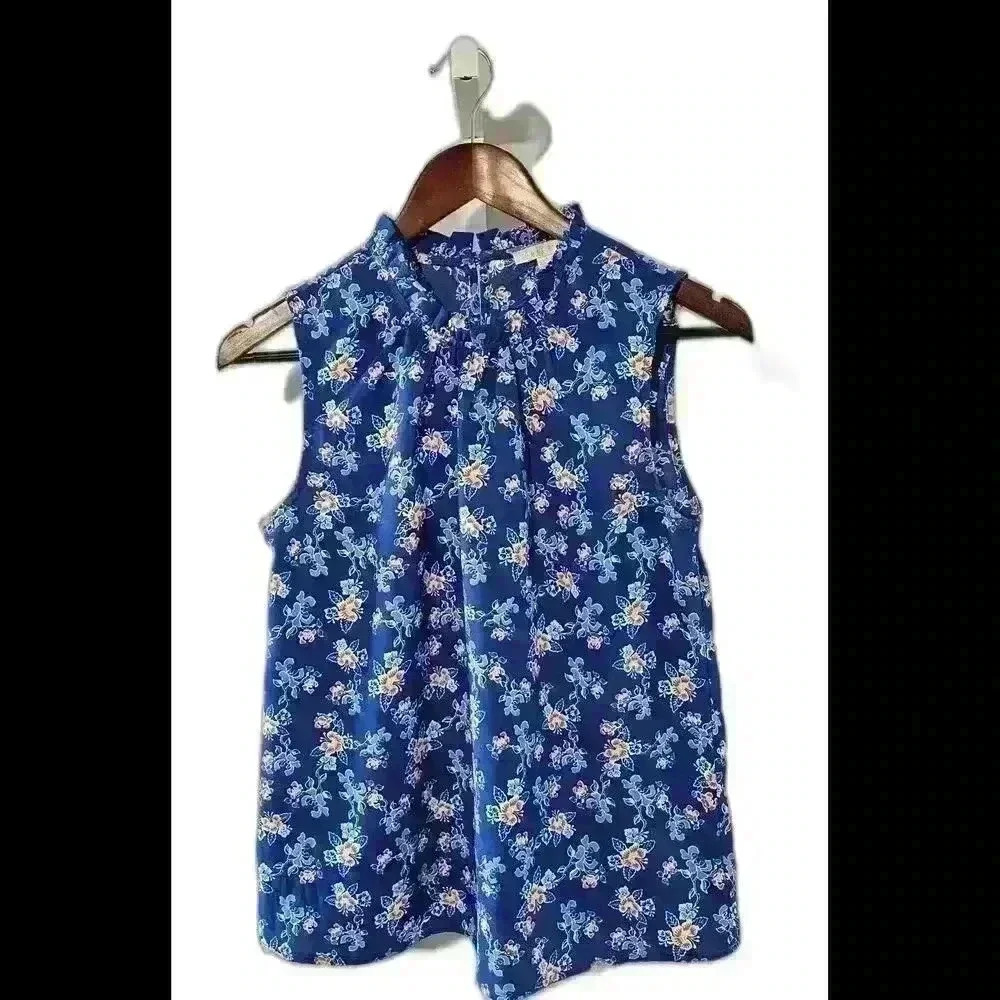 Cooper & Ella Floral Sleeveless Blouse - Perfect for Summer Days